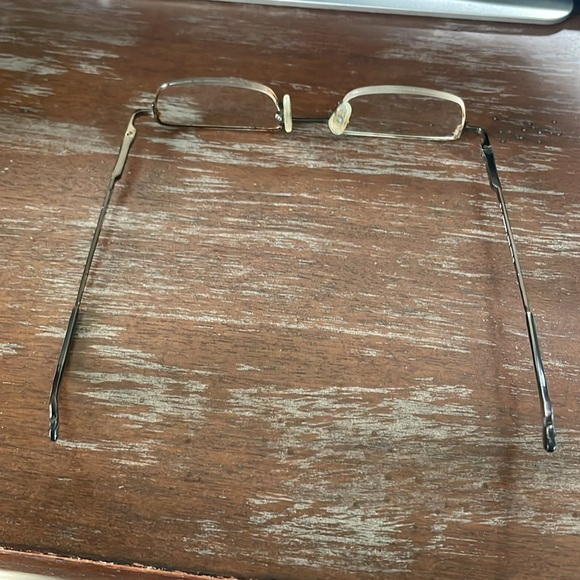 Dr. Dean Edell power +1.25 titanium half rim eyeglasses readers - Picture 13 of 15